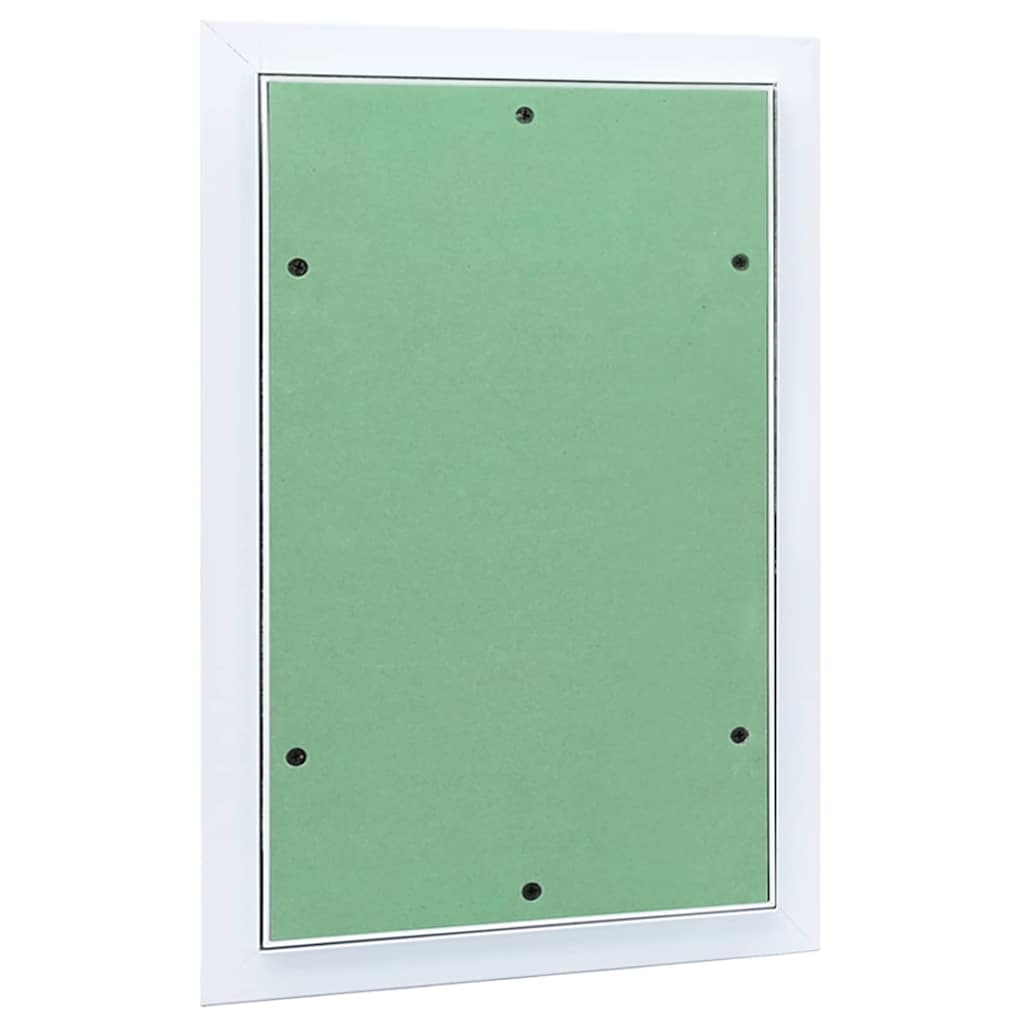 Revisionsklappe Weiß 35 x 45 cm Aluminium und Gipskarton