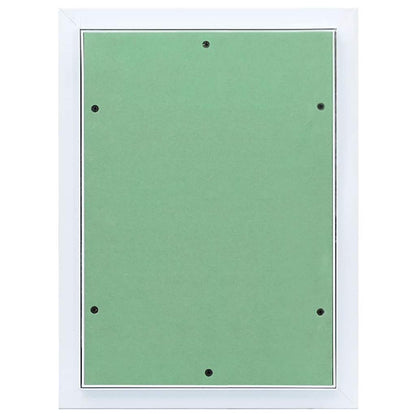 Revisionsklappe Weiß 35 x 45 cm Aluminium und Gipskarton