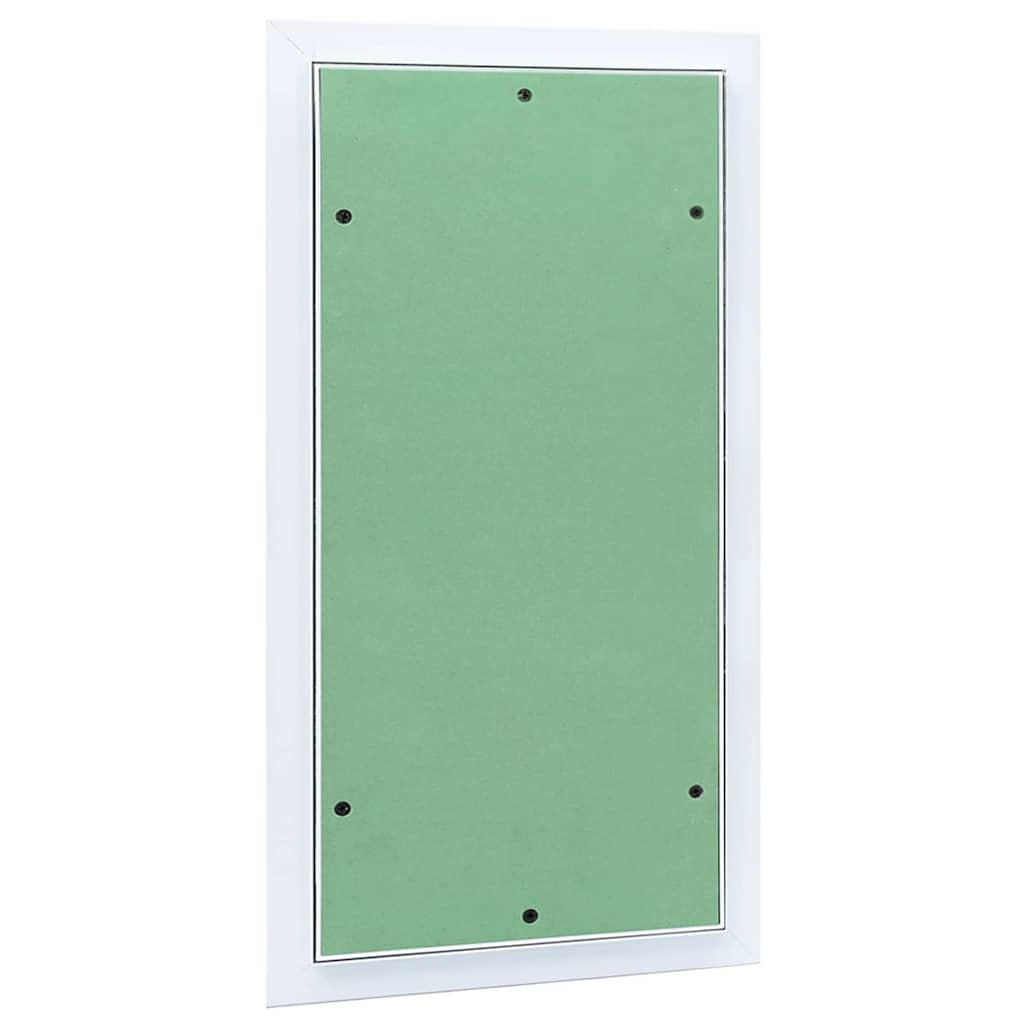Revisionsklappe Weiß 35 x 55 cm Aluminium und Gipskarton