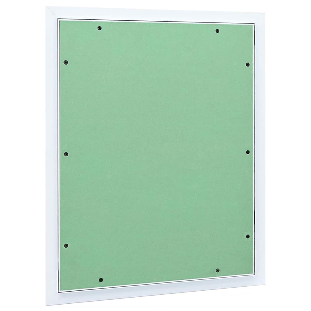 Revisionsklappe Weiß 55 x 65 cm Aluminium und Gipskarton