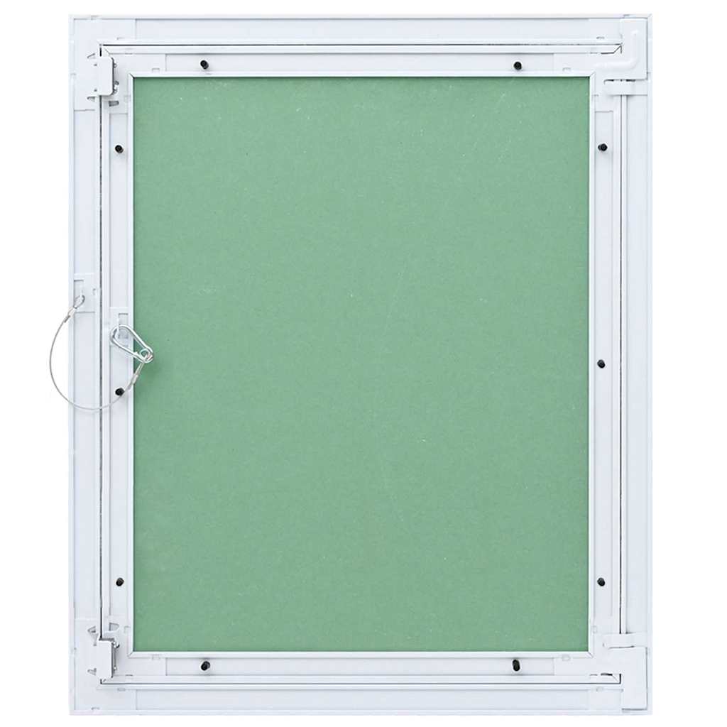Revisionsklappe Weiß 55 x 65 cm Aluminium und Gipskarton