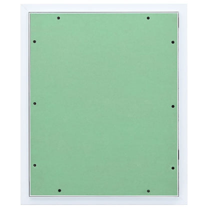 Revisionsklappe Weiß 55 x 65 cm Aluminium und Gipskarton