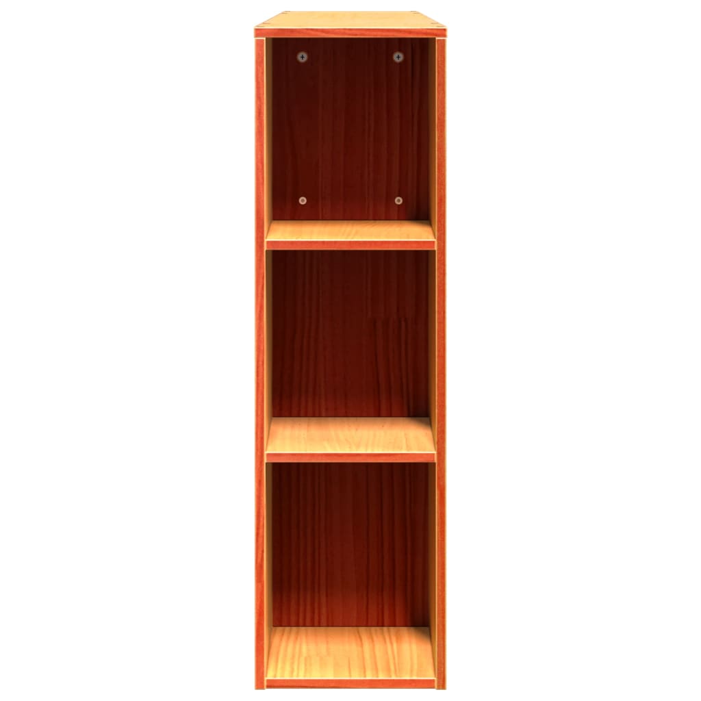 Kopfteil mit Stauraum Wachsbraun 150 cm Massivholz Kiefer
