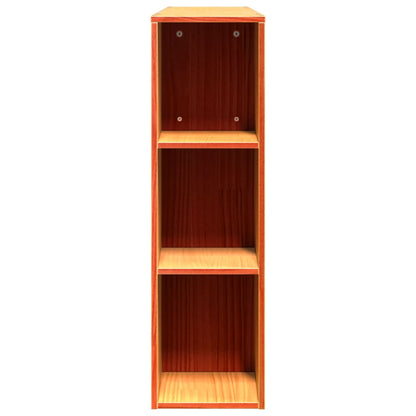 Kopfteil mit Stauraum Wachsbraun 135 cm Massivholz Kiefer