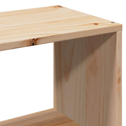 Kopfteil mit Stauraum 100 cm Massivholz Kiefer