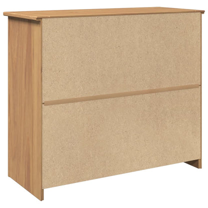 Skænk med skuffer Panama 93x40x80 cm massiv fyrretræ