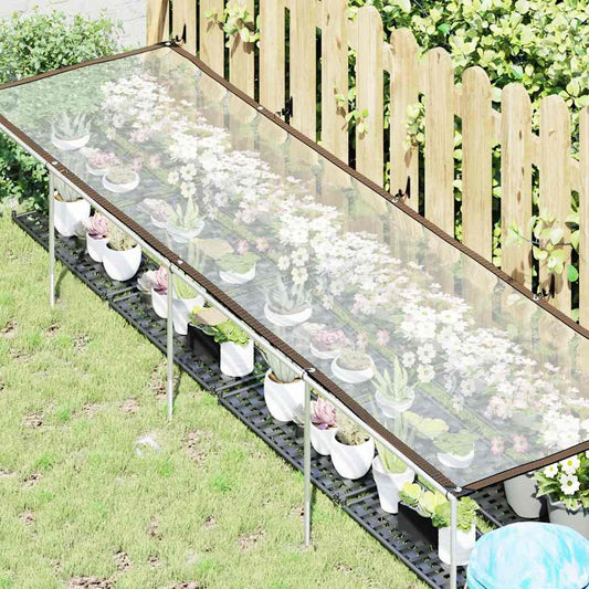 Pflanzenabdeckung mit Ösen 1x4 m Polyethylen