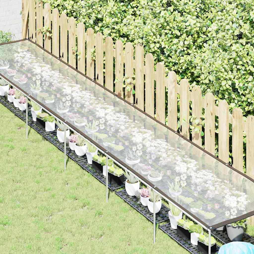 Pflanzenabdeckung mit Ösen 1x6 m Polyethylen
