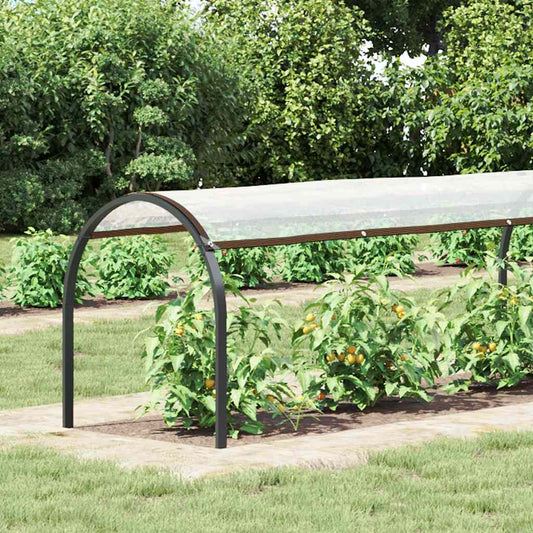 Pflanzenabdeckung mit Ösen 1x8 m Polyethylen