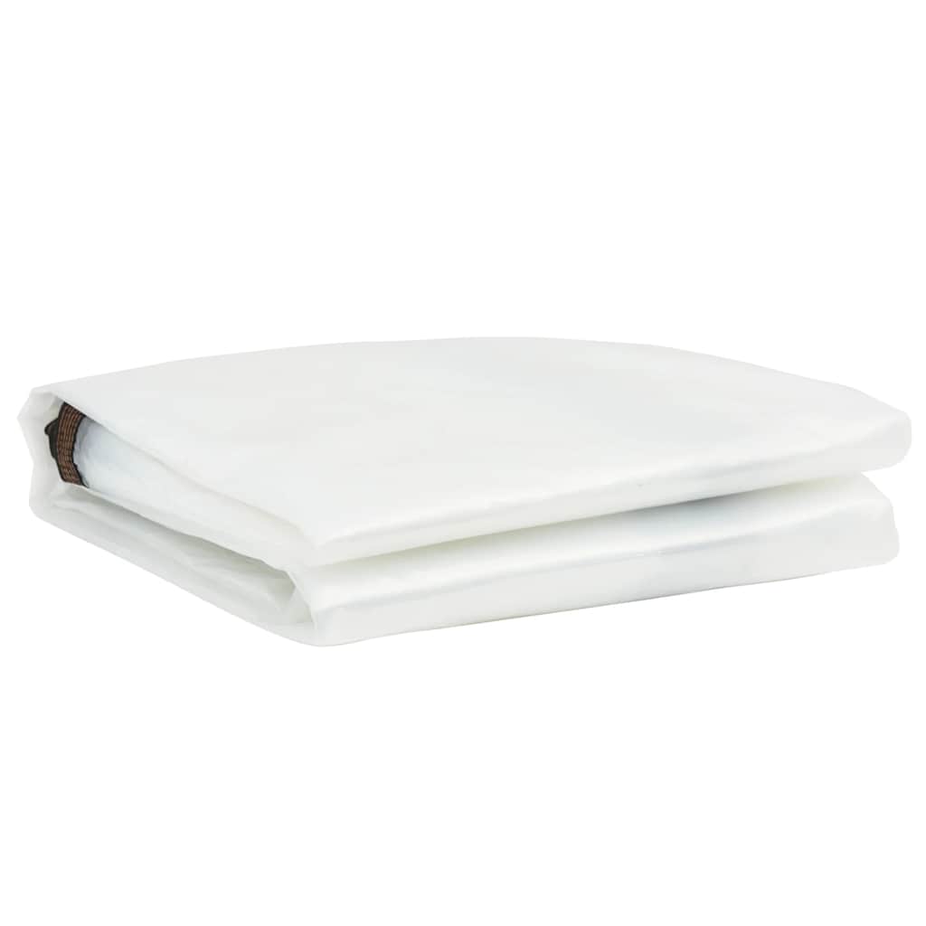 Pflanzenabdeckung mit Ösen 1x8 m Polyethylen