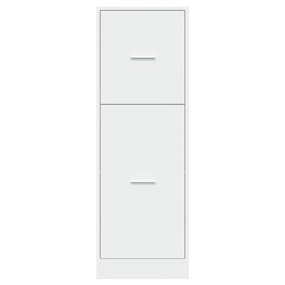 Apothekerschrank Weiß 40x41x118 cm Holzwerkstoff