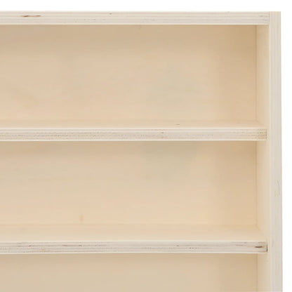 Sammlervitrine aus Holz mit 6 Regalen 80x8,5x55 cm