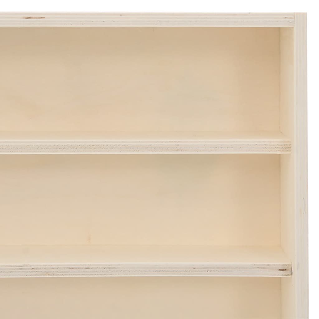 Sammlervitrine aus Holz mit 6 Regalen 100x8,5x55 cm
