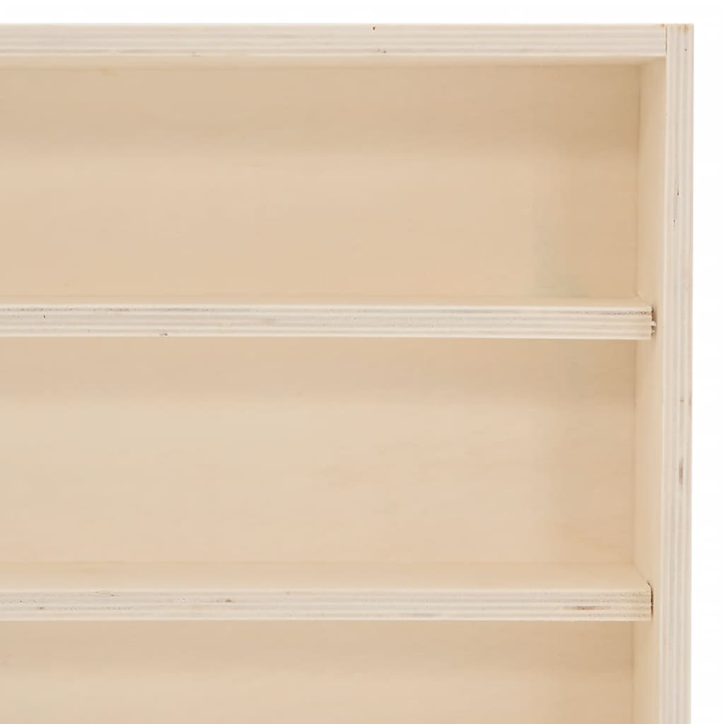 Sammlervitrine aus Holz mit Türen 80x8,5x37 cm