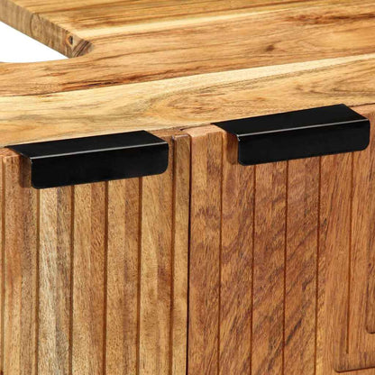 Sideboard 3 pcs Braun 60 x 33 x 75 cm Massivholz Akazie