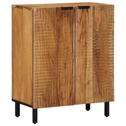 Sideboard 3 pcs Braun 60 x 33 x 75 cm Massivholz Akazie