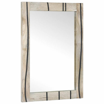 Badezimmermöbel Set mit Regal 2 pcs Weiß 62 x 33 x 58 cm