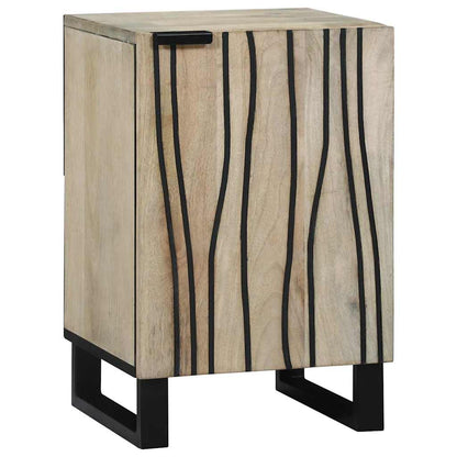 Badezimmermöbel Set mit Tür 5 pcs Walnussbraun 38 x 33 x 160 cm