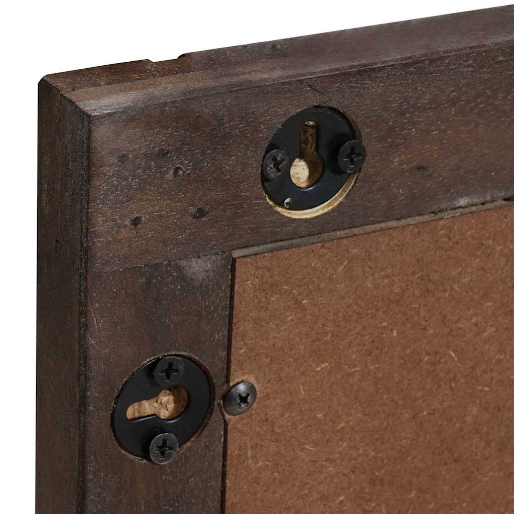 Badezimmermöbel Set mit Tür 2 pcs Walnuss Braun 62 x 33 x 58 cm