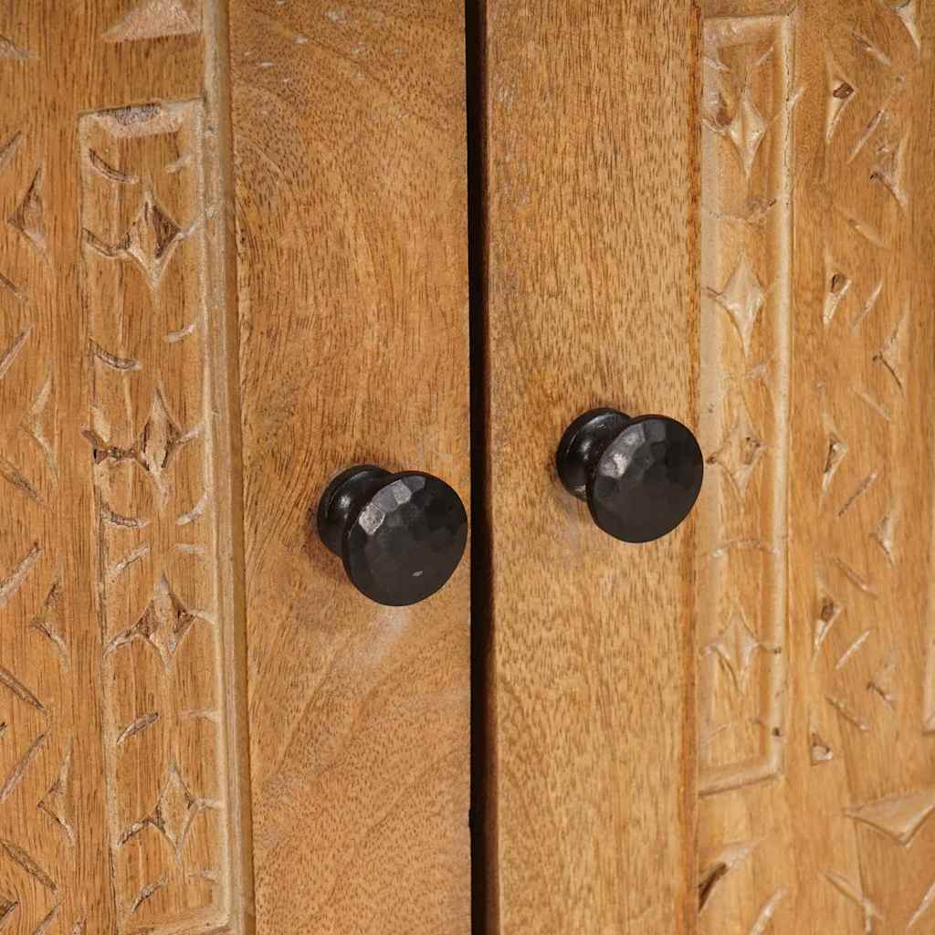 Badezimmermöbel Set Wandmontiert 2 pcs Braun 62 x 33 x 58 cm
