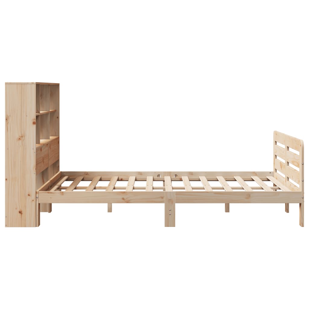 Massivholzbett ohne Matratze 120x190 cm Kiefernholz