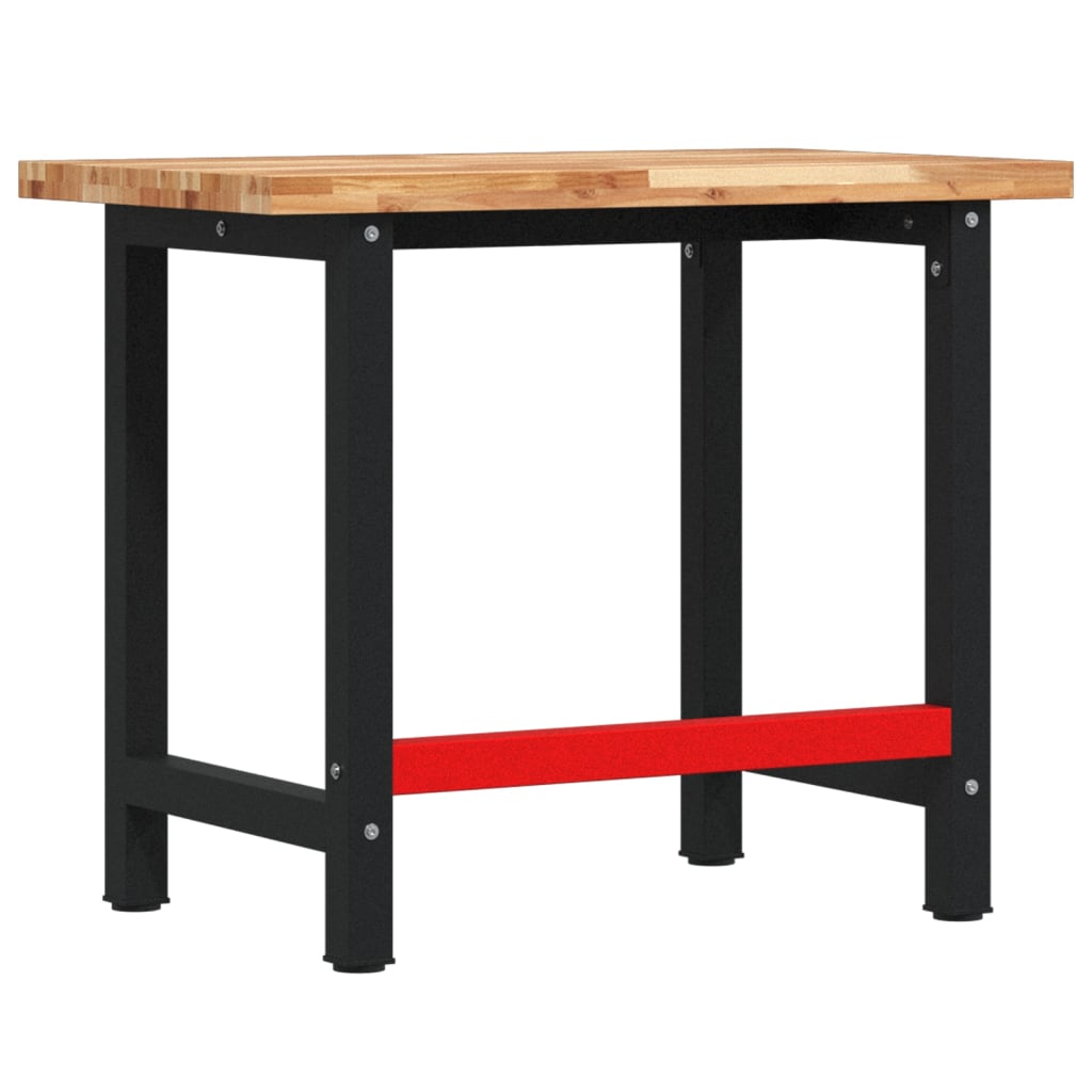 Werkbank 100x60x83 cm Massivholz Akazie Rechteckig