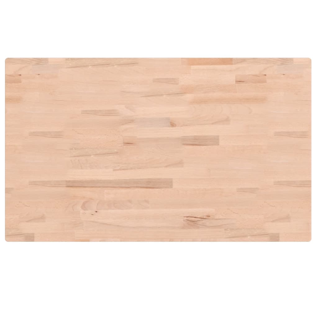Werkbank 100x60x(73-99,5) cm Massivholz Buche Rechteckig