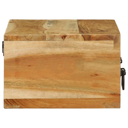 TV-vægskab 60x30x19 cm massivt akacietræ