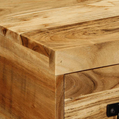 TV-vægskab 60x30x19 cm massivt akacietræ