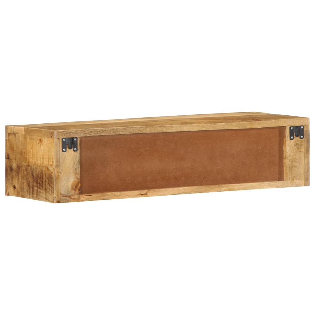 TV vægskab 80x30x19 cm groft mangotræ