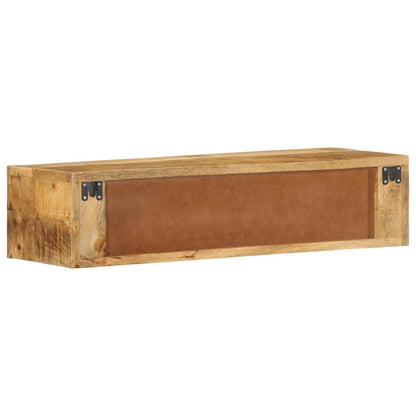 TV vægskab 80x30x19 cm groft mangotræ