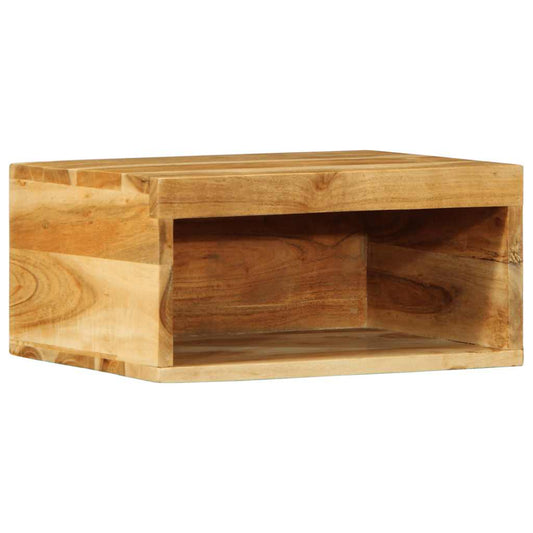 TV vægskab 40x30x19 cm massivt akacietræ