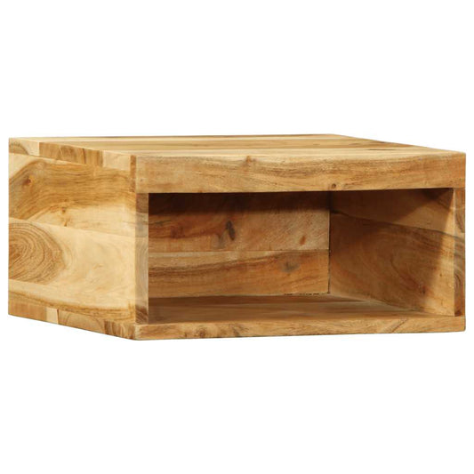 TV vægskab 40x30x19 cm massivt akacietræ