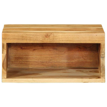 TV vægskab 40x30x19 cm massivt akacietræ