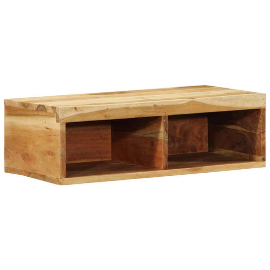 TV-vægskab 60x30x19 cm massivt akacietræ