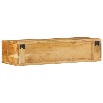 TV-vægskab 80x30x19 cm massivt akacietræ
