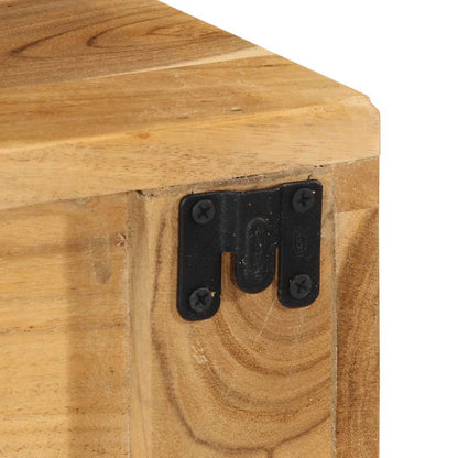 TV-vægskab 80x30x19 cm massivt akacietræ