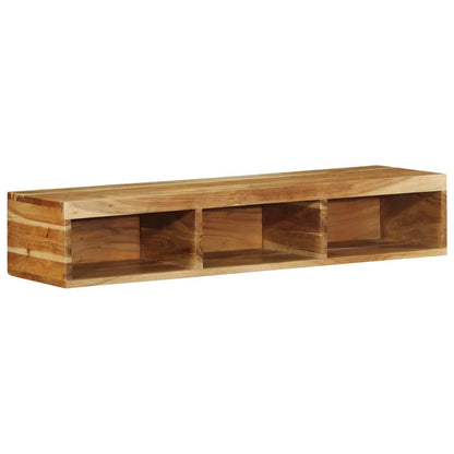 TV vægskab 100x30x19 cm massivt akacietræ