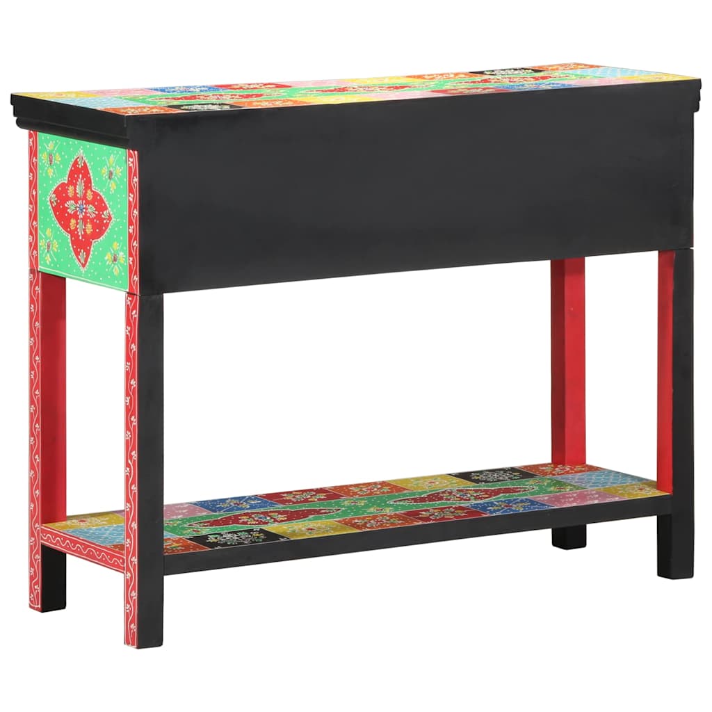 Konsolentisch Mehrfarbig 100 x 30 x 75 cm Massivholz Mango