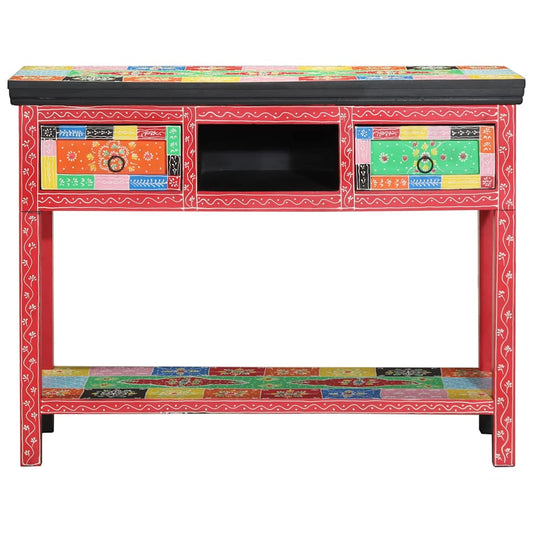 Konsolentisch Mehrfarbig 100 x 30 x 75 cm Massivholz Mango