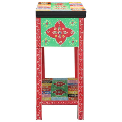 Konsolentisch Mehrfarbig 100 x 30 x 75 cm Massivholz Mango