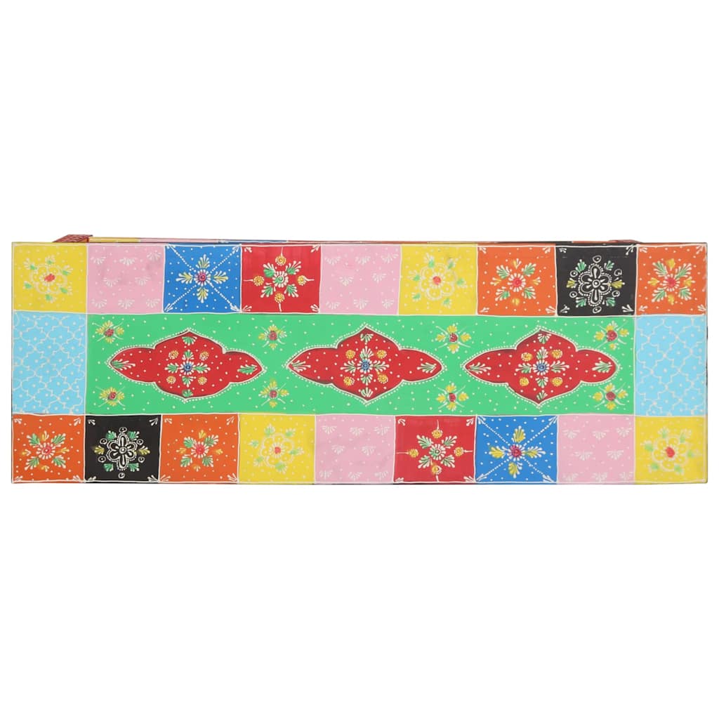 Konsolentisch Mehrfarbig 100 x 30 x 75 cm Massivholz Mango