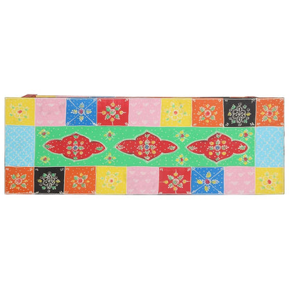 Konsolentisch Mehrfarbig 100 x 30 x 75 cm Massivholz Mango