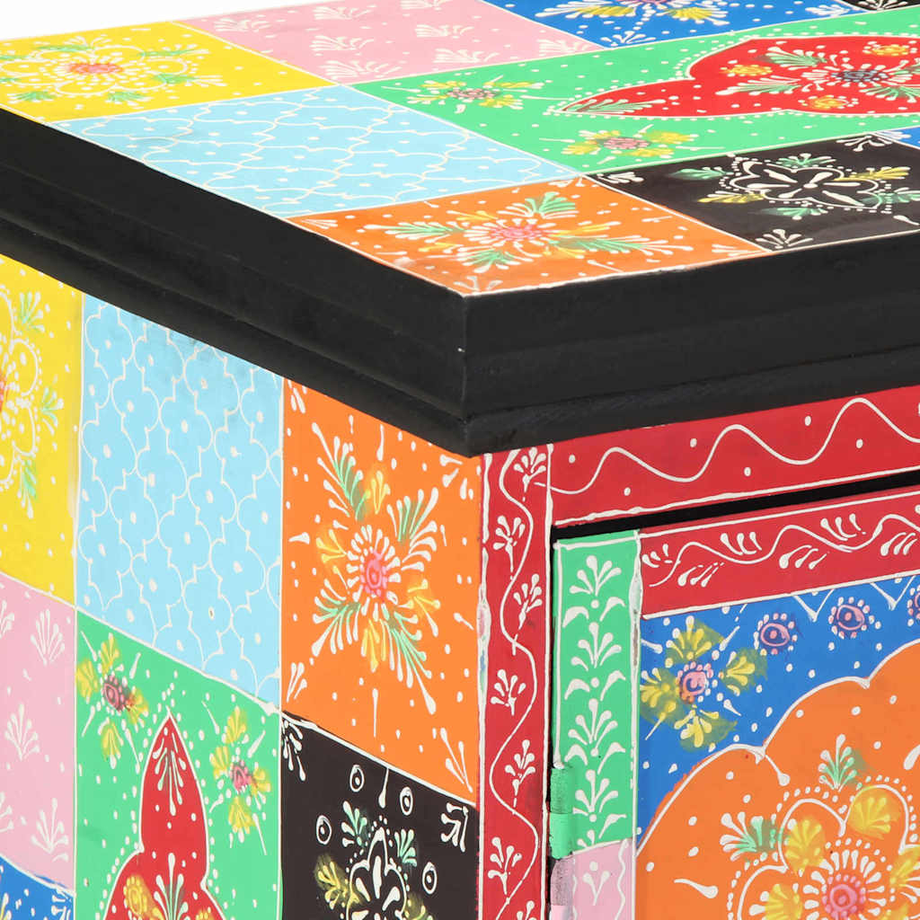 Konsolentisch Mehrfarbig 50 x 30 x 75 cm Massivholz Mango