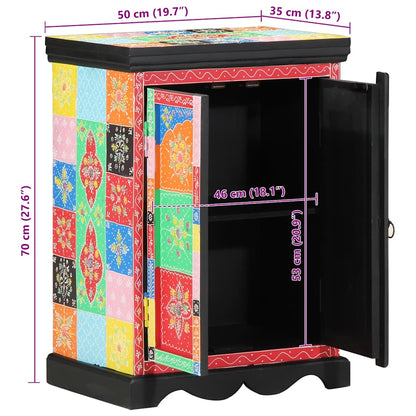 Konsolentisch Mehrfarbig 50 x 30 x 75 cm Massivholz Mango