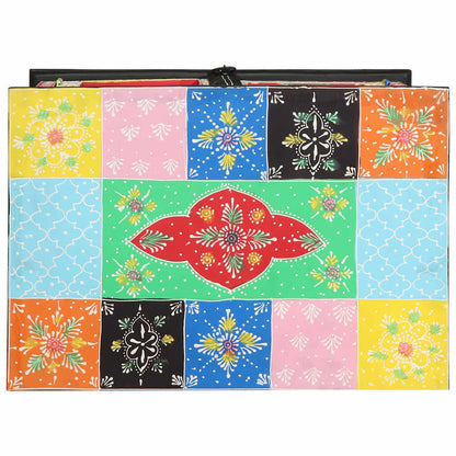 Konsolentisch Mehrfarbig 50 x 30 x 75 cm Massivholz Mango