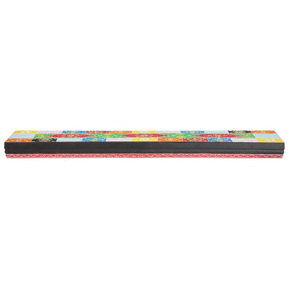 Wandregale 2 pcs Mehrfarbig 100 x 20 x 6 cm Massivholz Mango