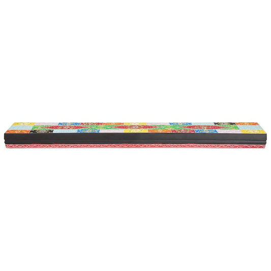 Wandregale 2 pcs Mehrfarbig 100 x 20 x 6 cm Massivholz Mango