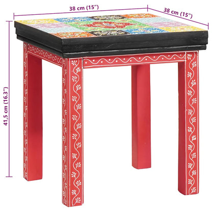 Nestingtisch Braun 38 x 38 x 41,5 cm Massivholz Mango