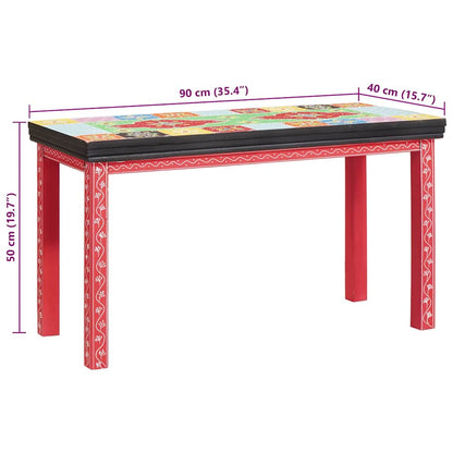 Nestingtisch Braun 38 x 38 x 41,5 cm Massivholz Mango